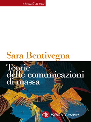 cover image of Teorie delle comunicazioni di massa
